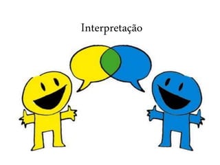 Interpretação
 