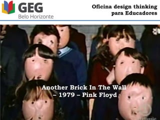 Oficina design thinking
para Educadores
 