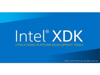 Oficina Intel XDK - 1ª ETEC Camp