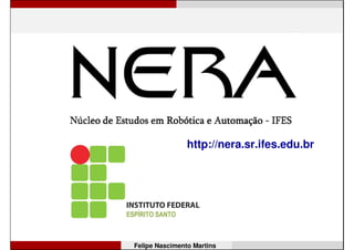 O trabalho Introdução à Eletrônica com
Arduino de Felipe Nascimento Martins foi
licenciado com uma Licença
Creative Commons - Atribuição-
CompartilhaIgual 3.0 Não Adaptada.
 