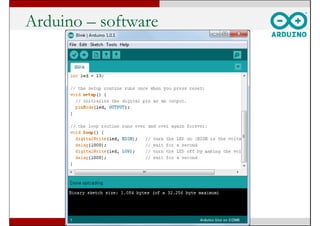 Arduino – hardware
Felipe Nascimento Martins
 