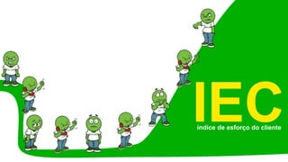 IEC
índice de esforço do cliente
 