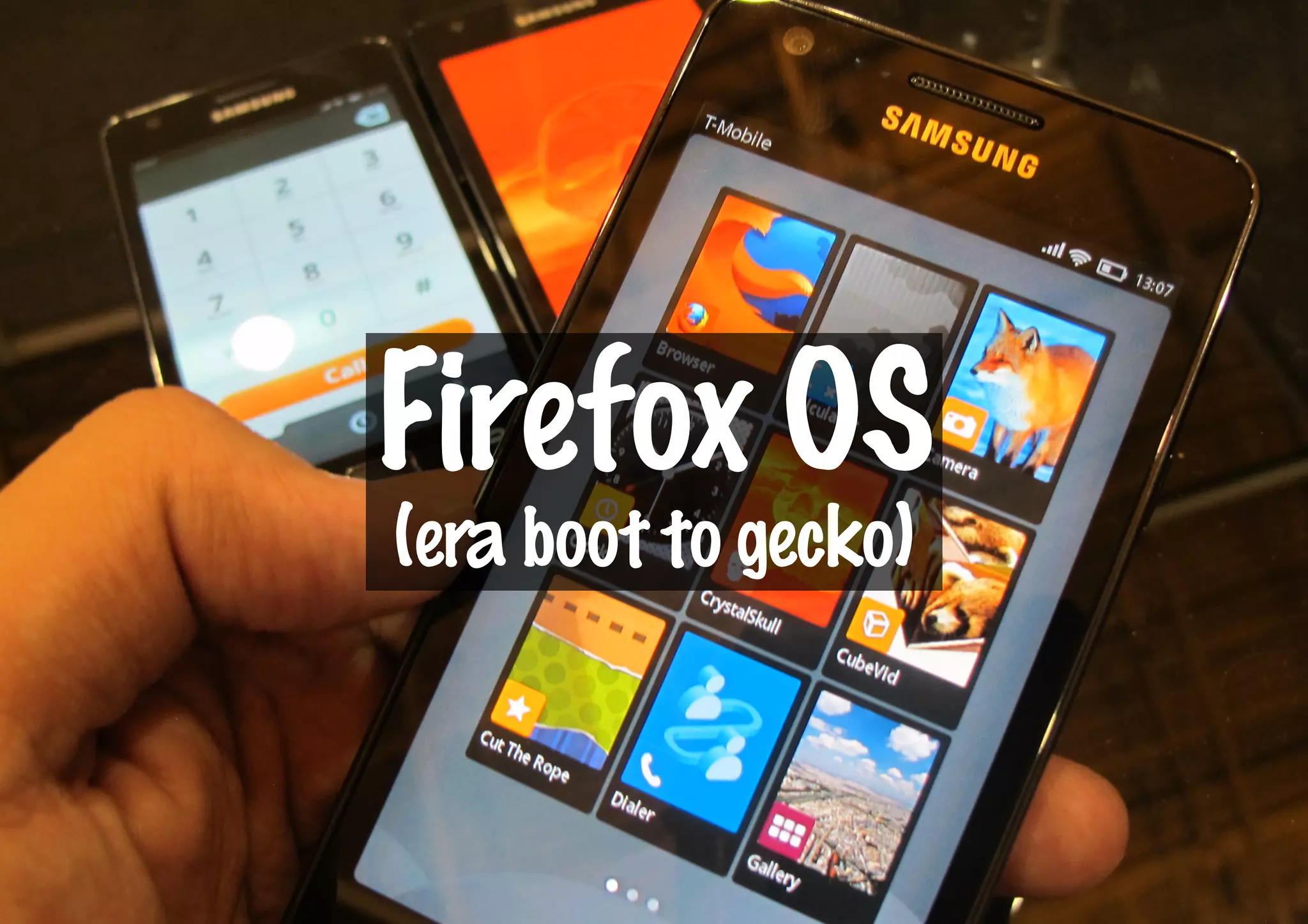 Firefox OS
(era boot to gecko)
 