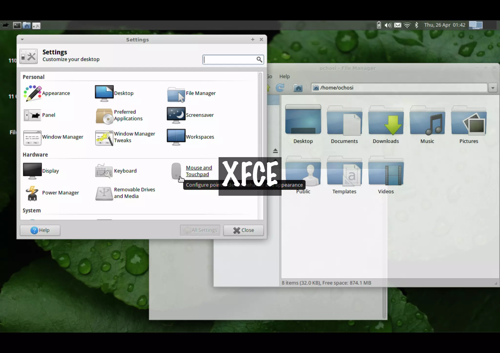 XFCE
 