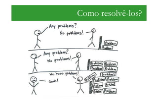 Como resolvê-los?
 