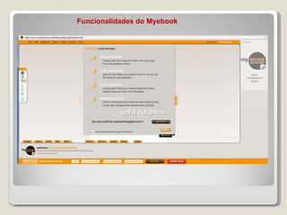 Funcionalidades do Myebook 