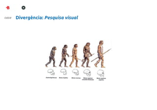 case   Divergência: Pesquisa visual
 