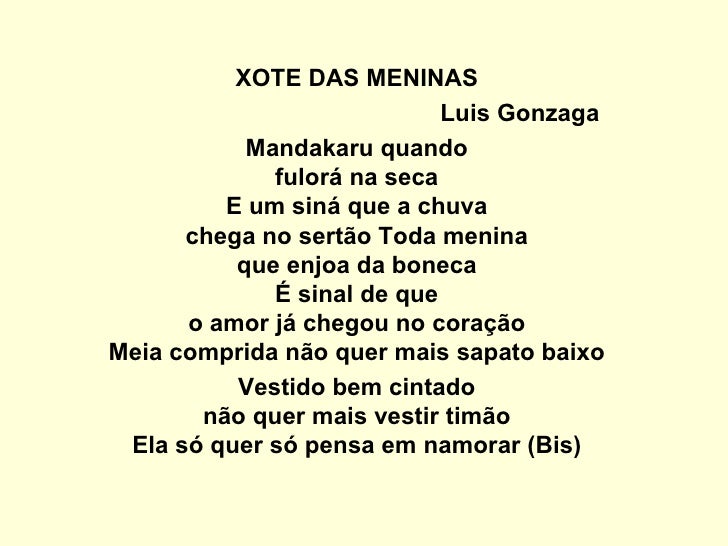 Letra Da Musica Ela Só Quer Só Pensa Em Namorar