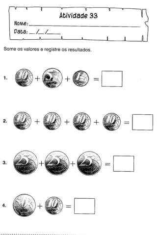 Oficina para casa 1º ano