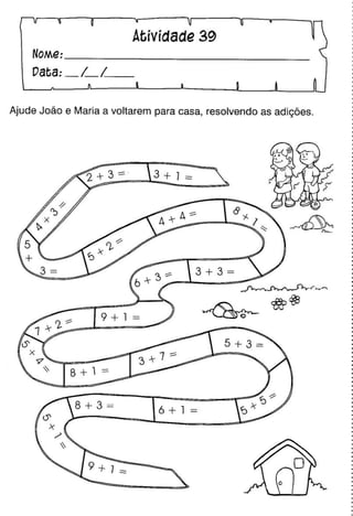 Oficina para casa 1º ano