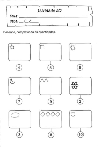 Oficina para casa 1º ano