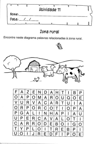 Oficina para casa 1º ano