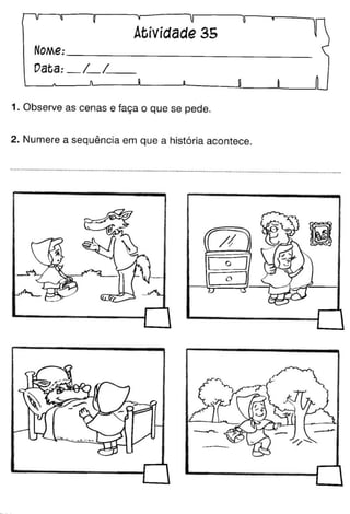 Oficina para casa 1º ano