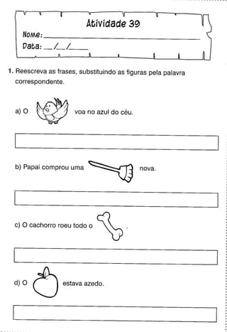 Oficina para casa 1º ano