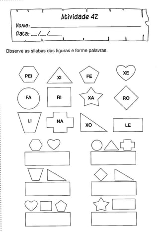 Oficina para casa 1º ano