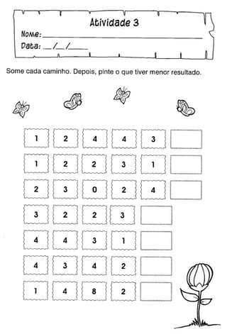 Oficina para casa 1º ano