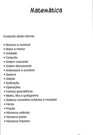 Oficina para casa 1º ano