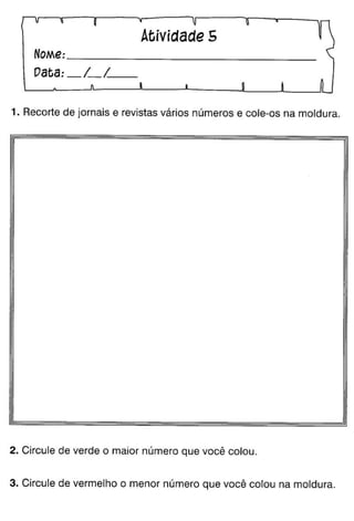 Oficina para casa 1º ano