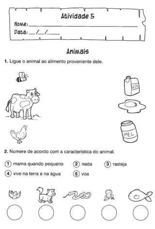 Oficina para casa 1º ano