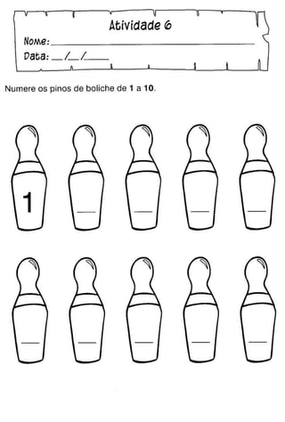 Oficina para casa 1º ano