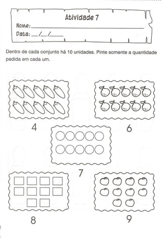 Oficina para casa 1º ano