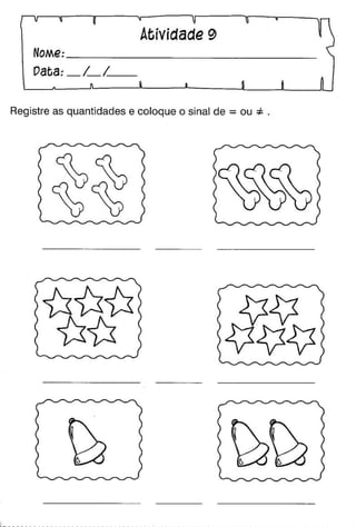 Oficina para casa 1º ano