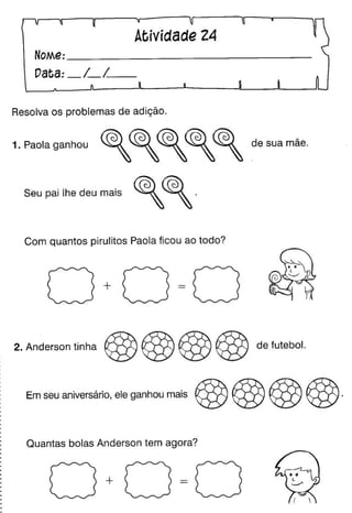 Oficina para casa 1º ano