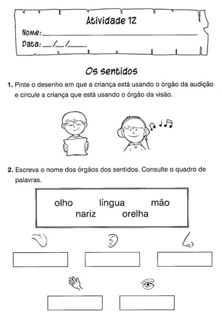 Oficina para casa 1º ano
