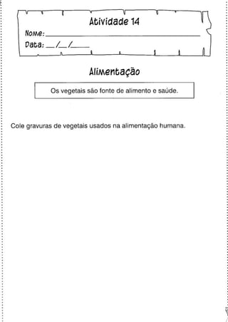 Oficina para casa 1º ano