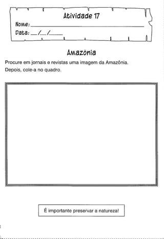 Oficina para casa 1º ano