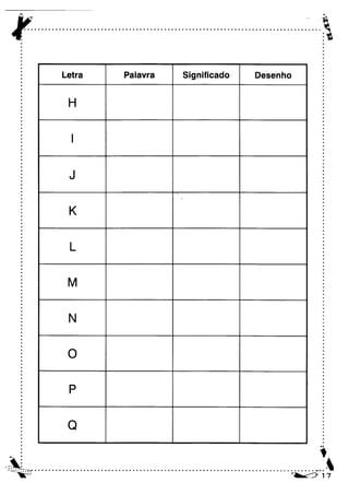 Oficina para casa 3º ano