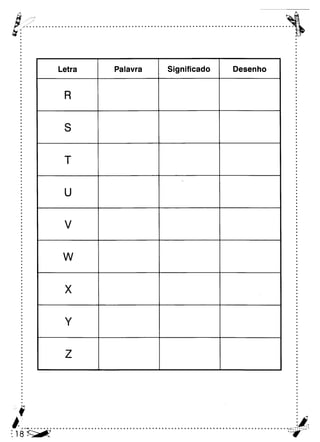 Oficina para casa 3º ano
