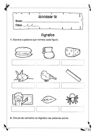 Oficina para casa 3º ano