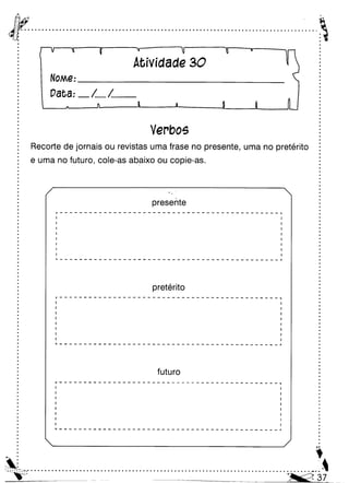 Oficina para casa 3º ano