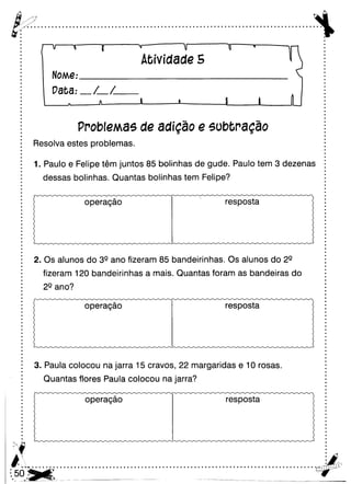 Oficina para casa 3º ano