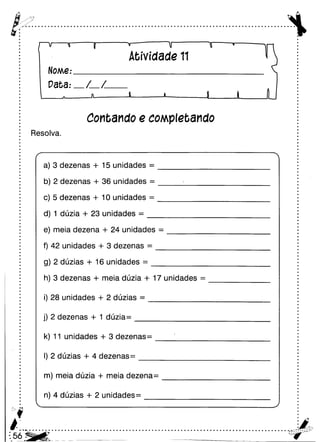 Oficina para casa 3º ano