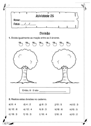 Oficina para casa 3º ano