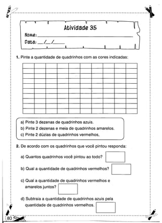 Oficina para casa 3º ano