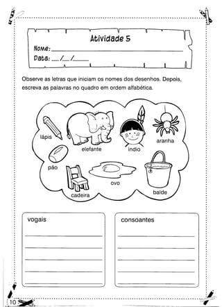 Oficina para casa 3º ano