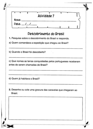 Oficina para casa 3º ano