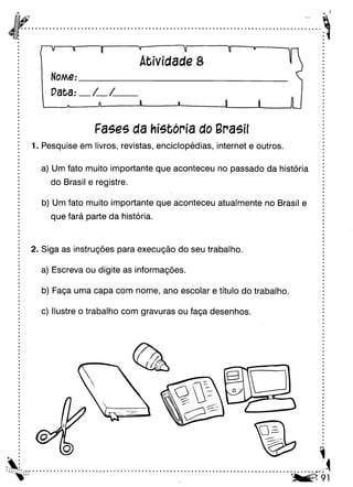 Oficina para casa 3º ano