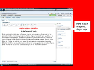 Para incluir imagens, clique aqui. 