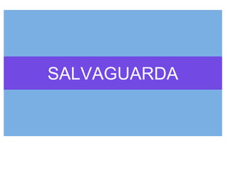 SALVAGUARDA

 