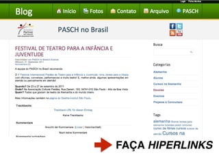 FAÇA HIPERLINKS
 