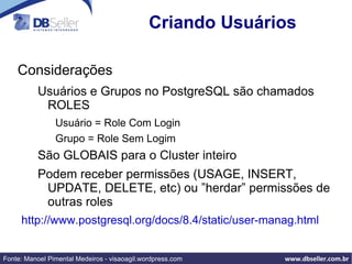 Rotinas de Manutenção 