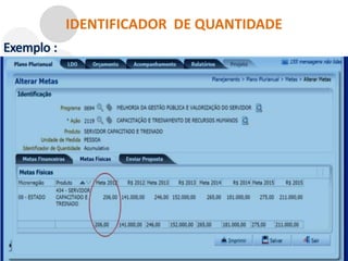 98
IDENTIFICADOR DE QUANTIDADE
 