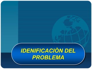 IDENIFICACIÒN DEL
   PROBLEMA
 