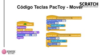 Código Teclas PacToy - Mover
 