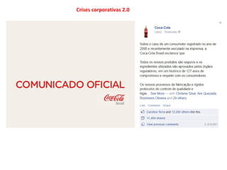 Crises corporativas 2.0
 