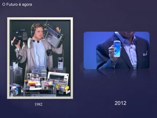O Futuro é agora




                   1982   2012
 